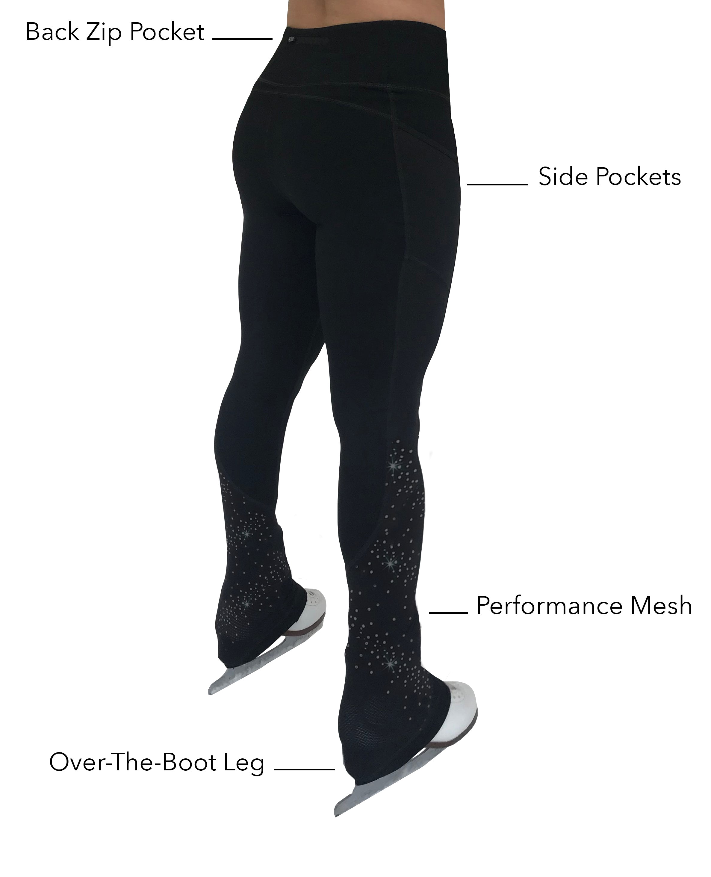 Premium Ice Skating Neoprene Leggings For Gym, Yoga, And Skate Workouts  From Bingdie, $22.12 | DHgate.Com