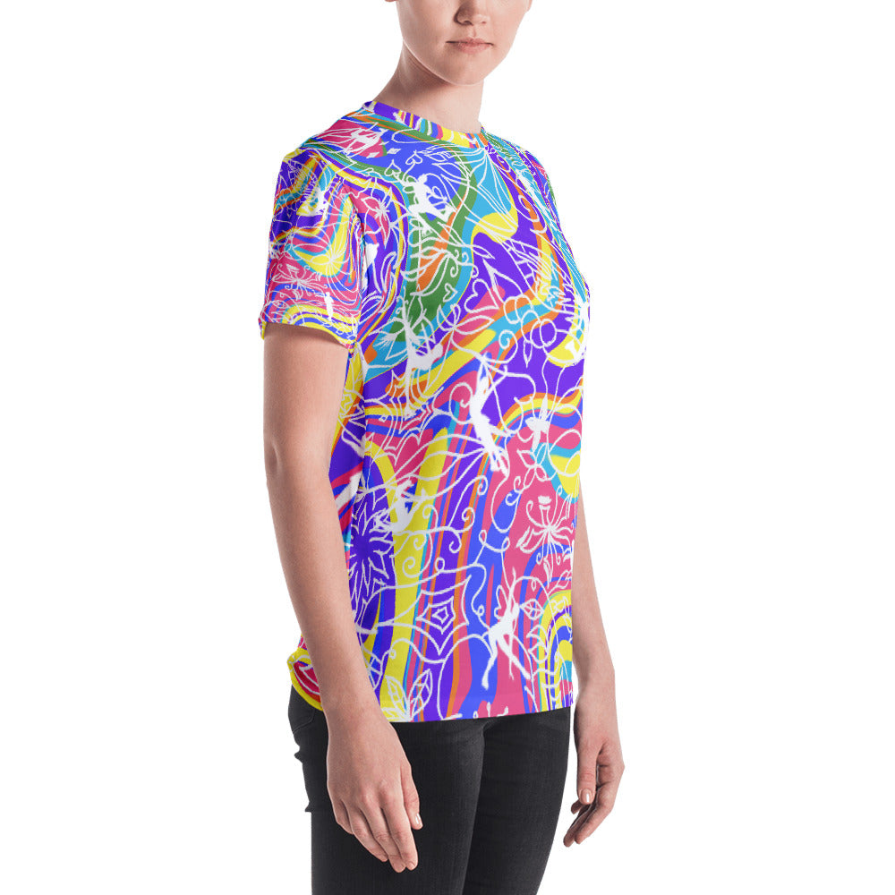 ColorFlow Classic Tee Rainbow T-shirt (Adult)